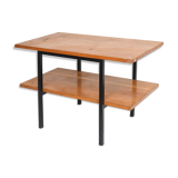 Vintage two-plated coffee table