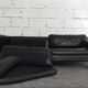 Jorgensen vintage 60s Scandinavian leather sofa