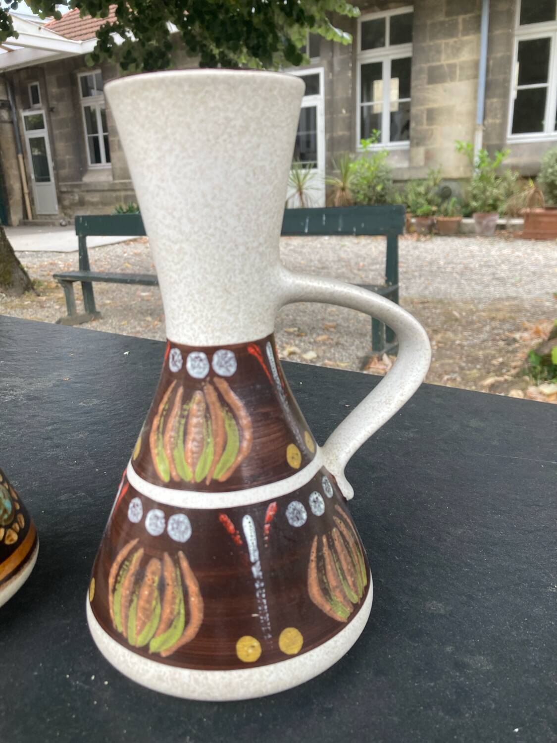 2 ceramic pitchers from the 60s