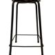 Vintage school stool, 1970s industrial design, Dutch minimalist