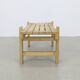 Vintage Low Slatted Bench