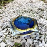 Cendrier sommerso en verre de murano