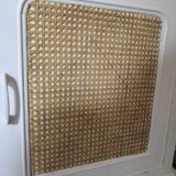 Vintage buffet cupboard restyled cannage