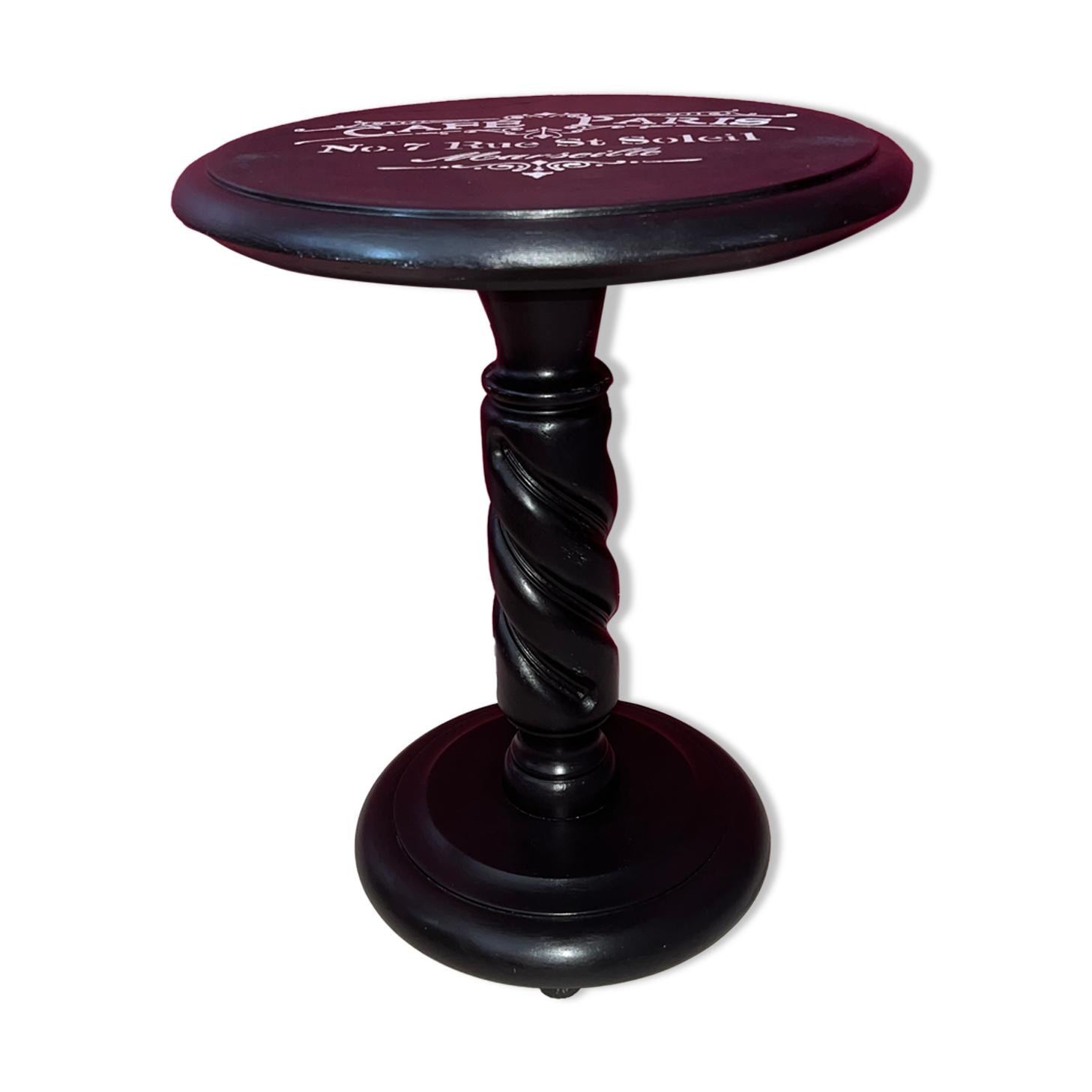 Small "vintage" pedestal table