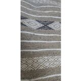 Traditional handmade grey hallway carpet  200x60cm