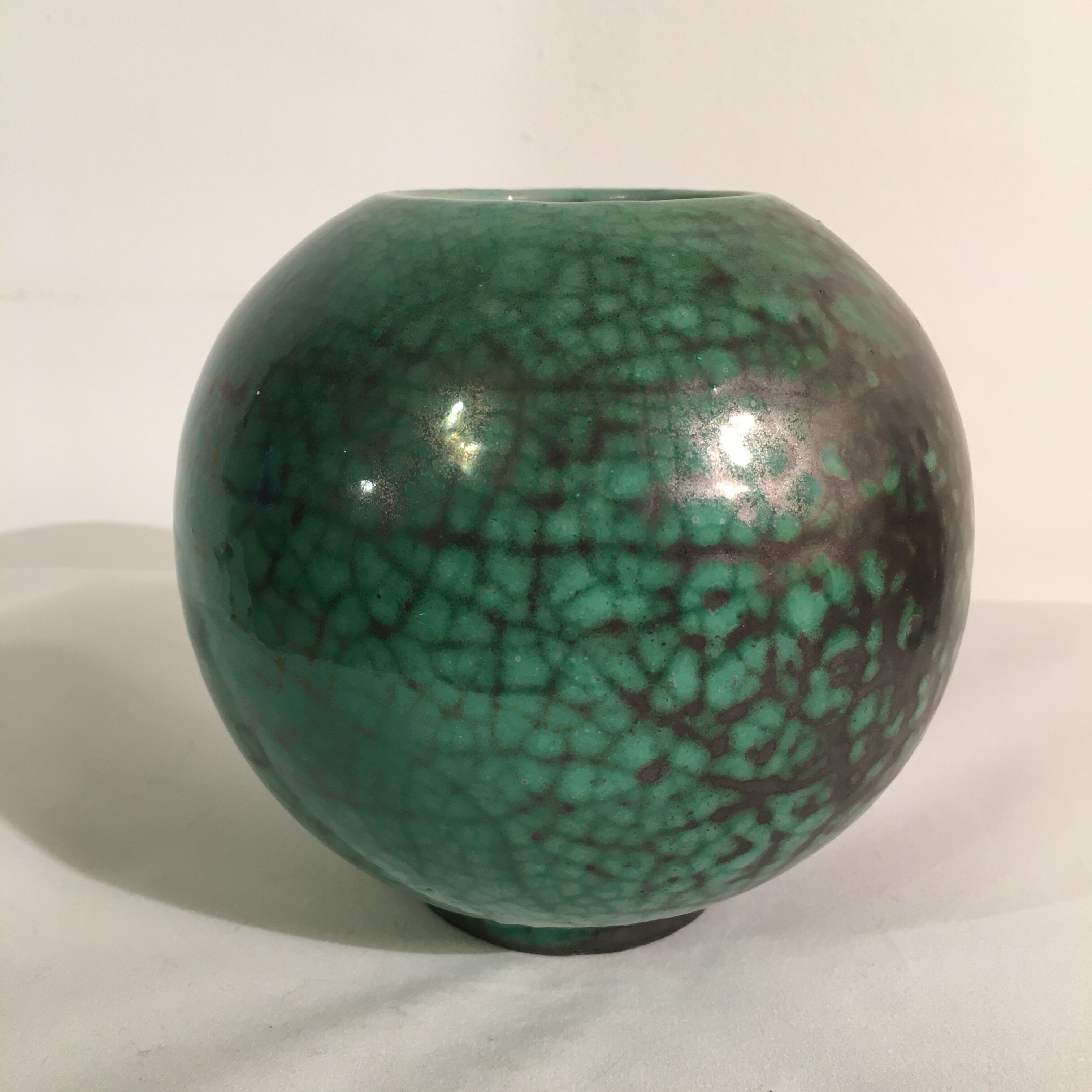 Vase boule primavera cab art déco
