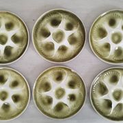 Plates Oysters Shellfish Earthenware Moulin des Loups Orchies