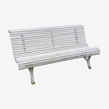 Old park bench