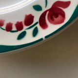 Badonviller earthenware dinner plates