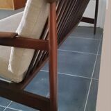 Teak sofa by Jos de Mey for Luxus