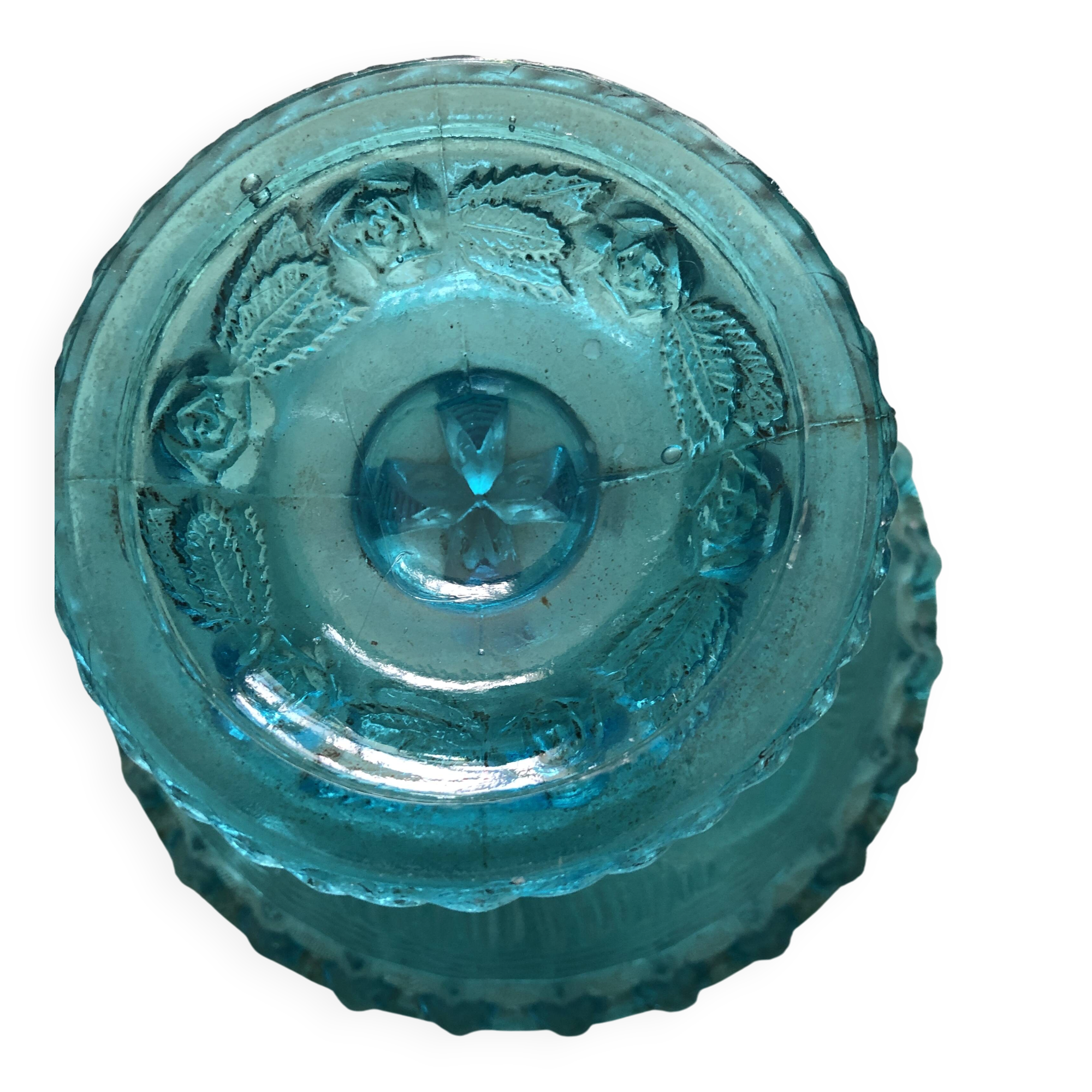 coupe en verre style Vallerysthal -