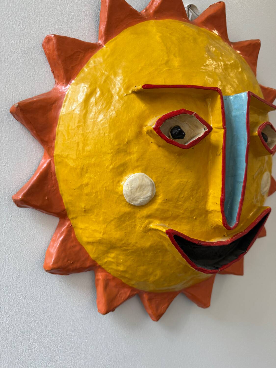 Paper mache sun from the 60s
