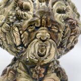 Paire de vase en barbotine ancien