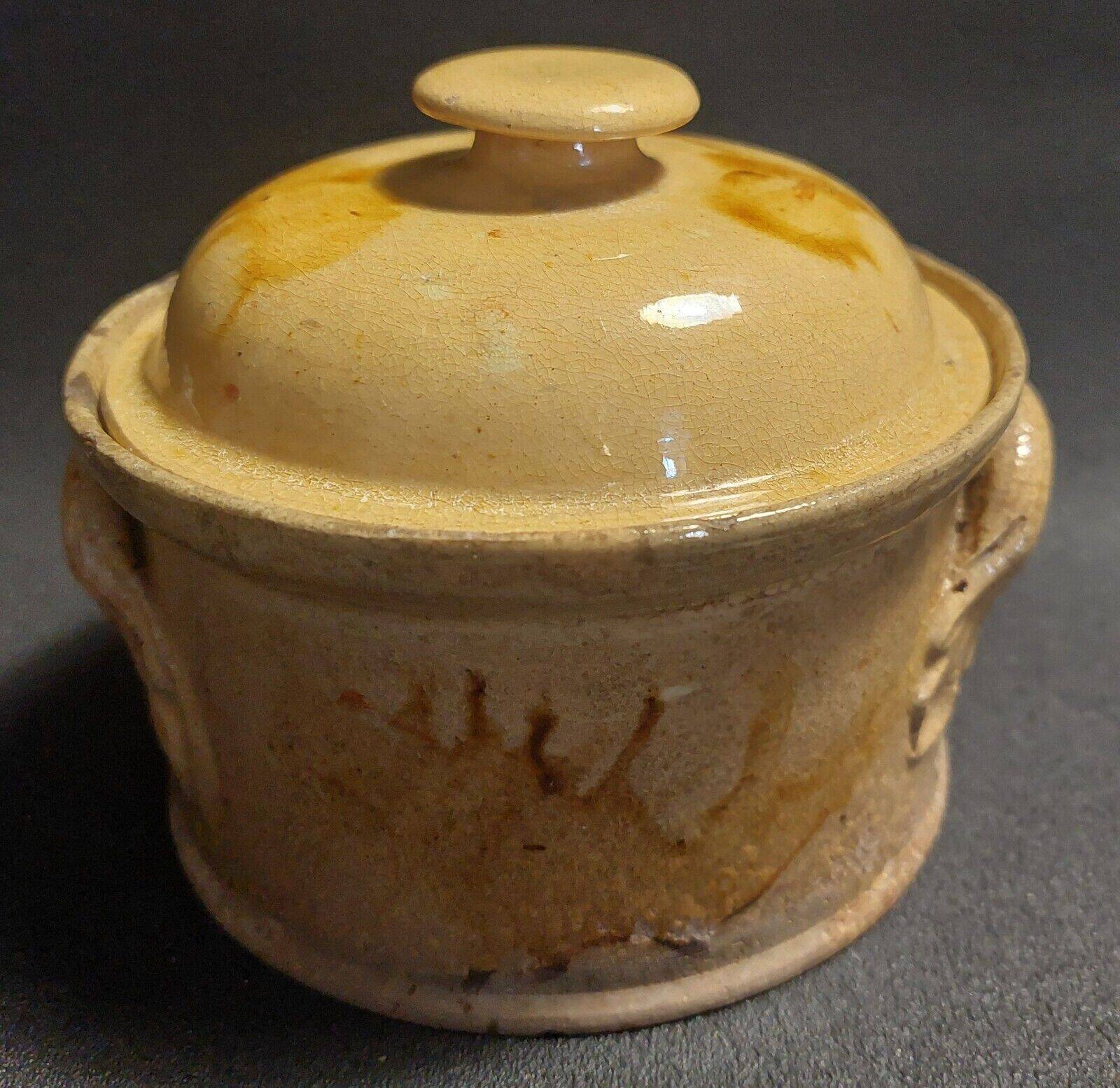 Glazed earthenware terrine from Provence, early 20th century.