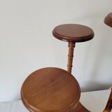 Bamboo faux plant holder