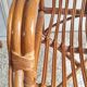 Paire de fauteuils en rotin vintage circa années 70