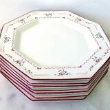 Lot de 6 assiettes anglaises Johnson Brothers