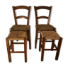 Ensemble chaises et tabourets