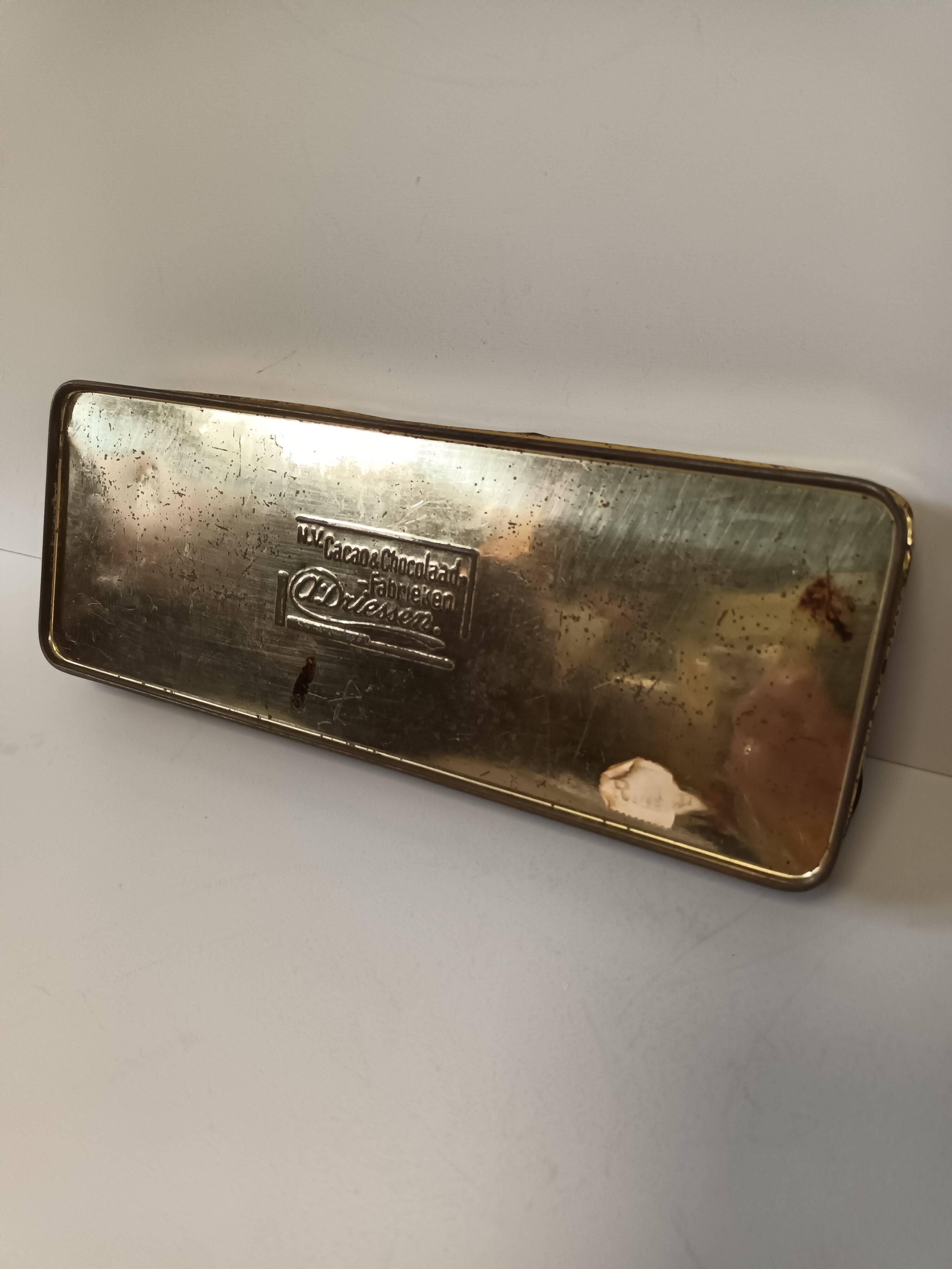 Boîte en métal chocolat