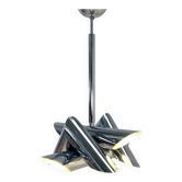Suspension Chromée de Oscar Torlasco pour Stilkronen, 1960