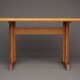 Table de cuisine en pin massif, années 1970