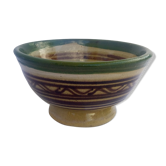Bol berbère en terre avec motifs