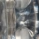 Art Deco servant in glass and solid silver.