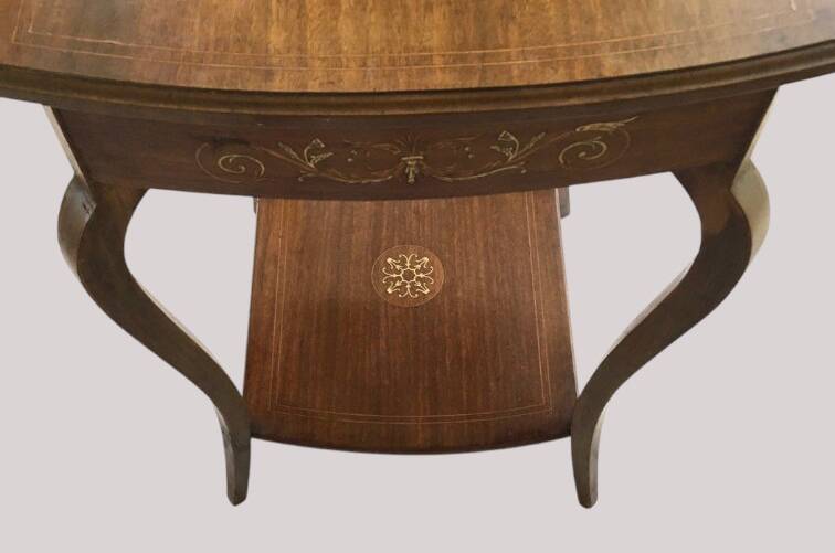 Art Deco marquetry tea table 1930