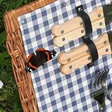 Vintage picnic basket