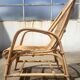 Rattan armchair 1960