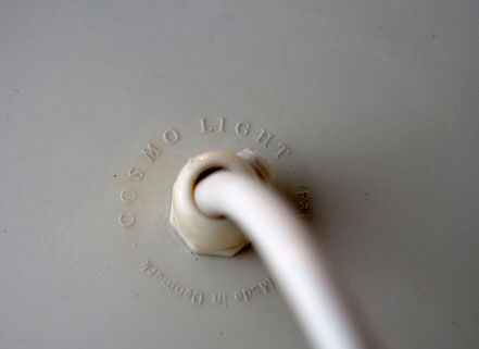 Cosmo light suspension, years 1960