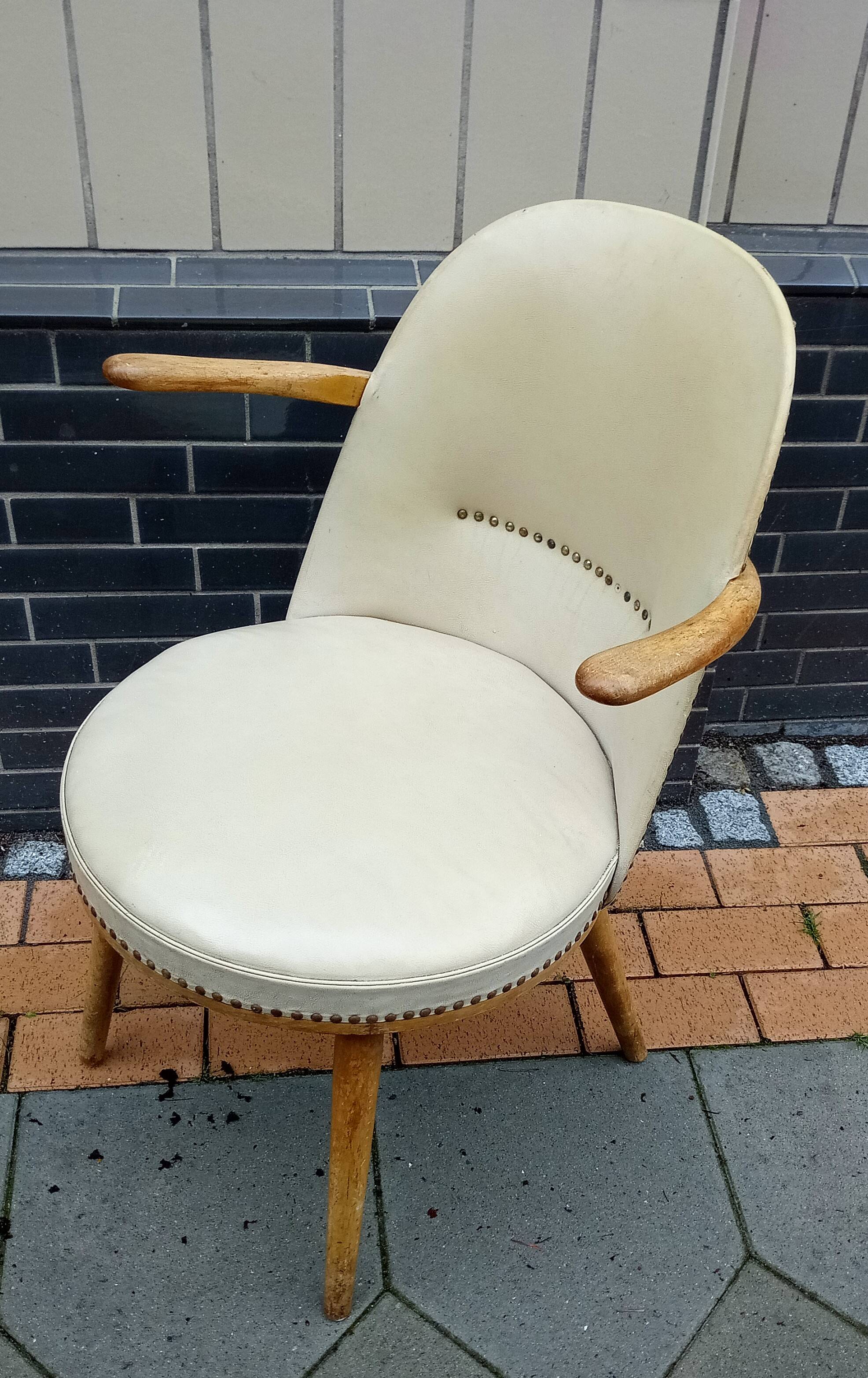 Midcentury armchair attributed by Thonet