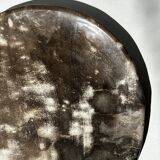 Dish in petrified wood
