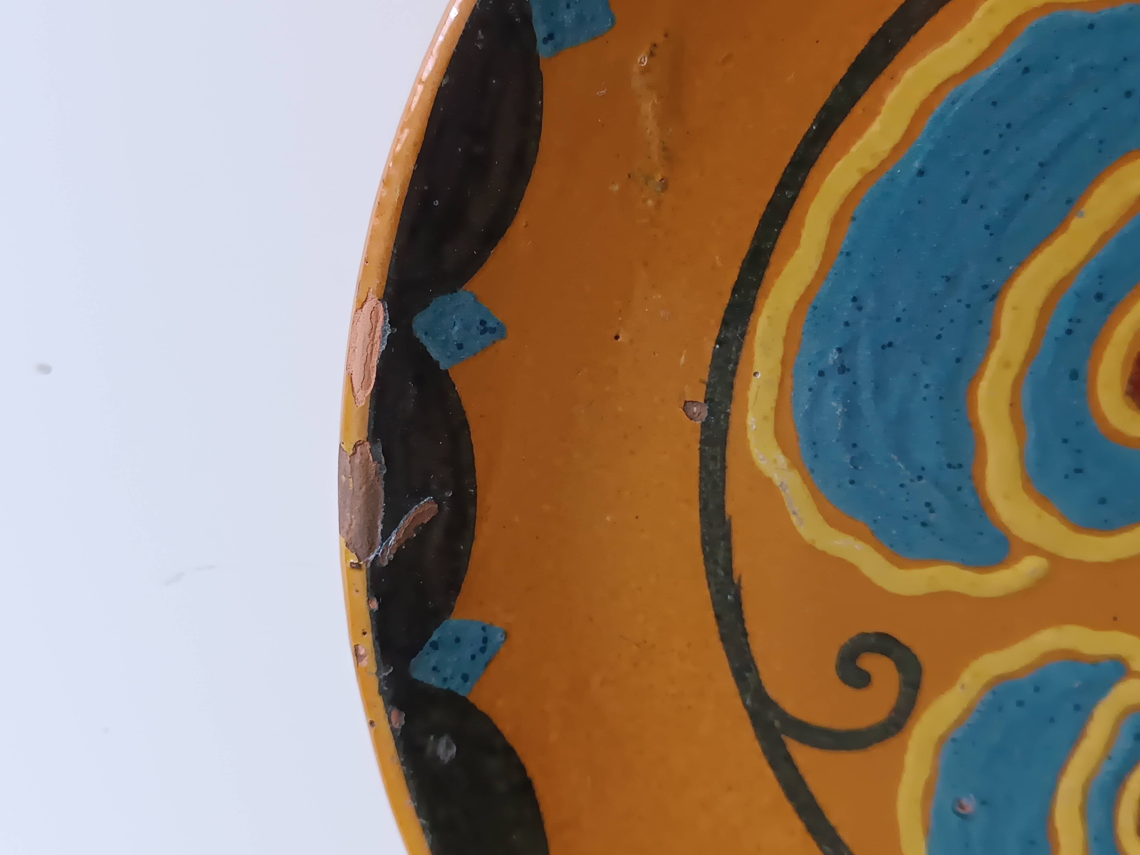 Set of 2 Ferney-Voltaire ceramic plates