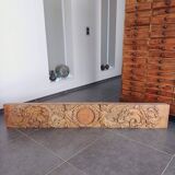 18th century carved wooden pediment