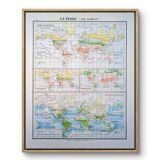 Imprimée en 1900, la Terre et ses climats.