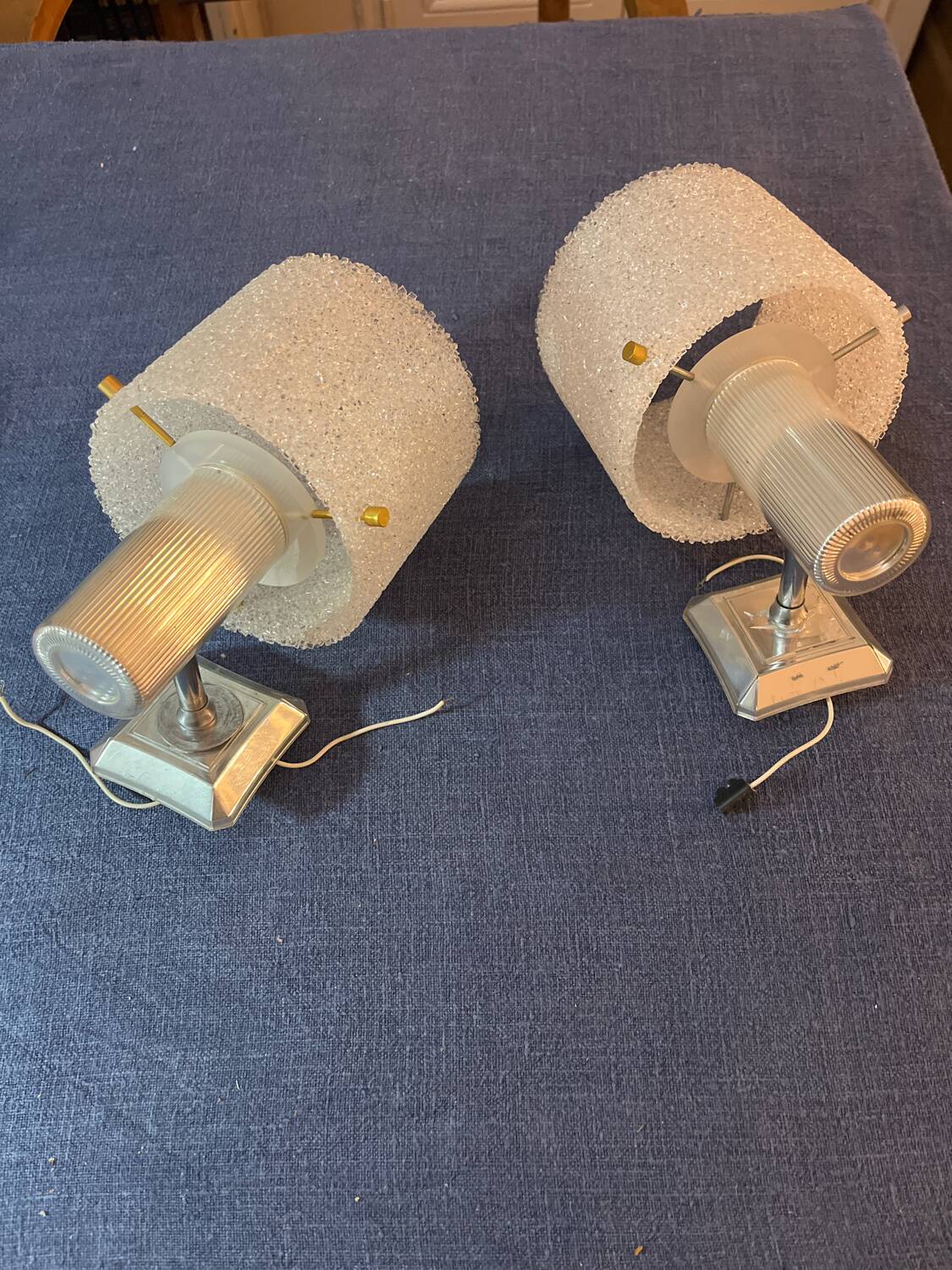 Vintage 50s wall lights