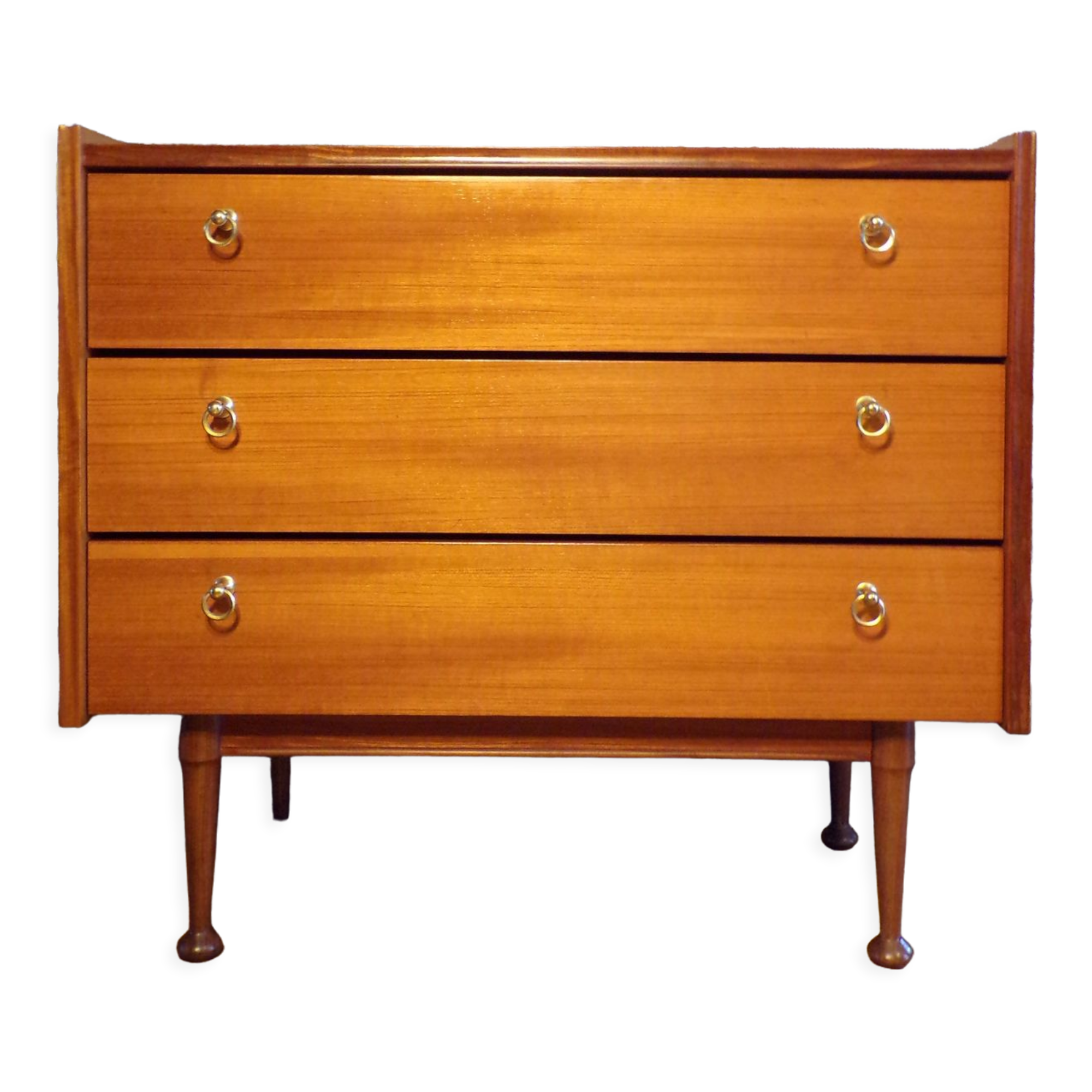 Scandinavian teak chest of drawers