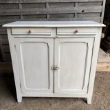 White Parisian buffet