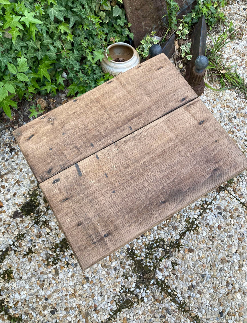 Small vintage farmhouse coffee table