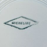 6 Digoin Badonviller Dessert Plates.... Micheline model