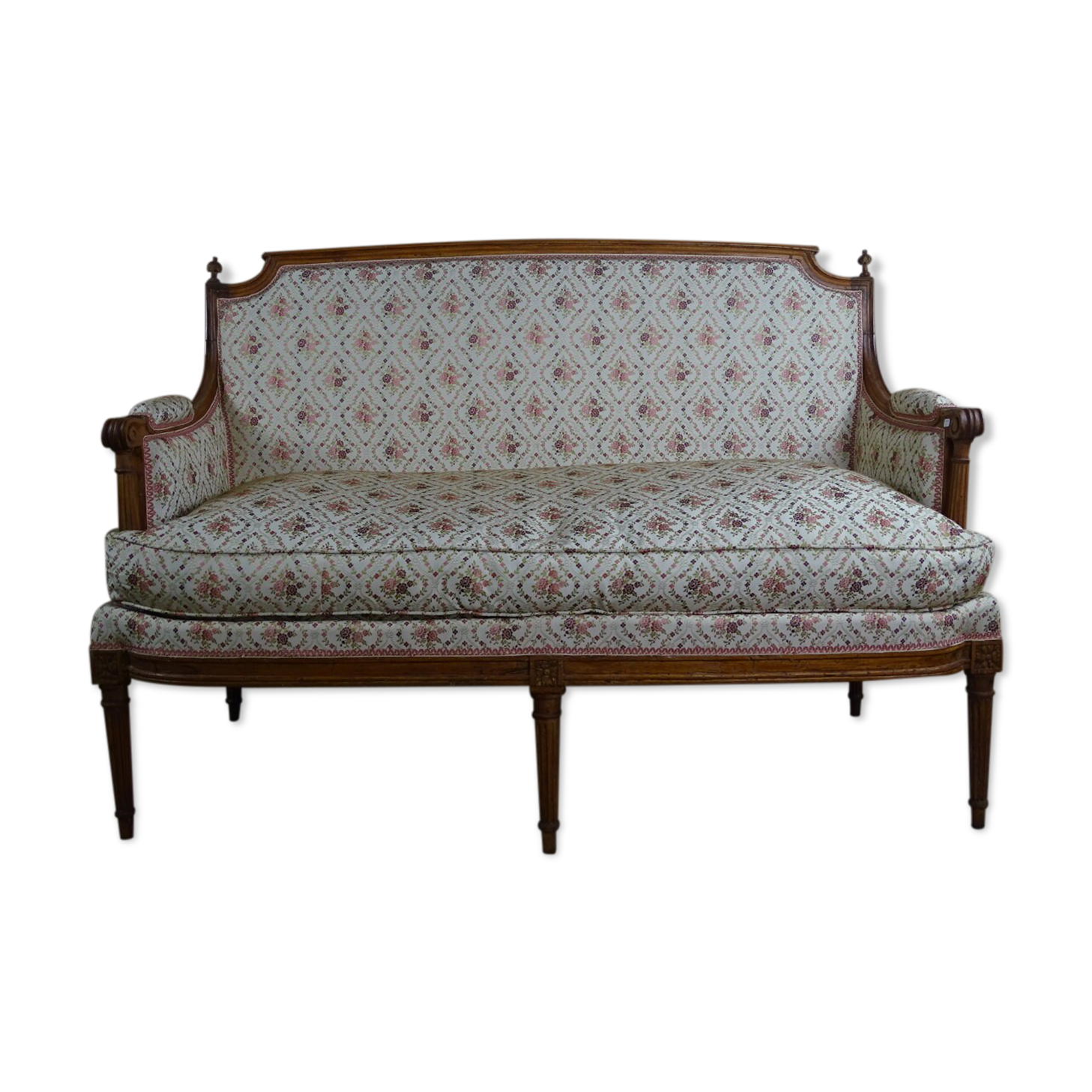 Wooden bench XVIIIth, Louis XVI