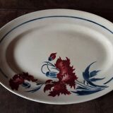 Oval platter K G Luneville