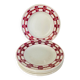 X7 assiettes creuses en faïence Stuart Moulin des loup- retro-cuisine- vintage