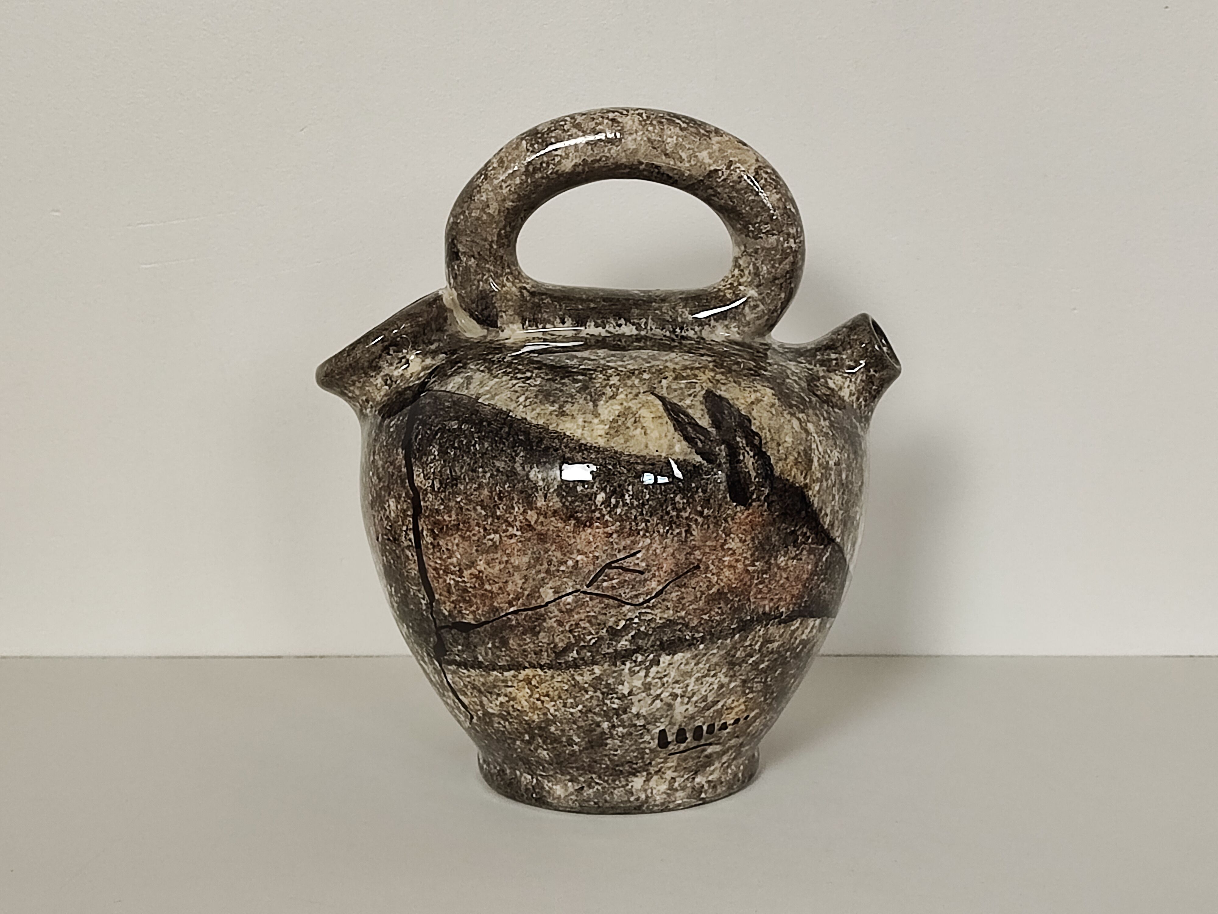 Gargoulette pitcher Vallauris 50'