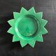 Garden green star dish