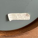 2 old adjustable floor lamps temde design in vintage scandinavian solid teak