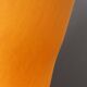 Louis Drimmer large ceramic pebble lamp orange 1980s