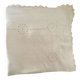 Embroidered openwork pillowcase, early 20th century.