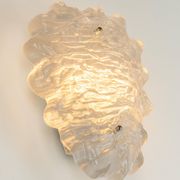 Crystal Glass Sputnik Wall Light by Peill & Putzler, Germany